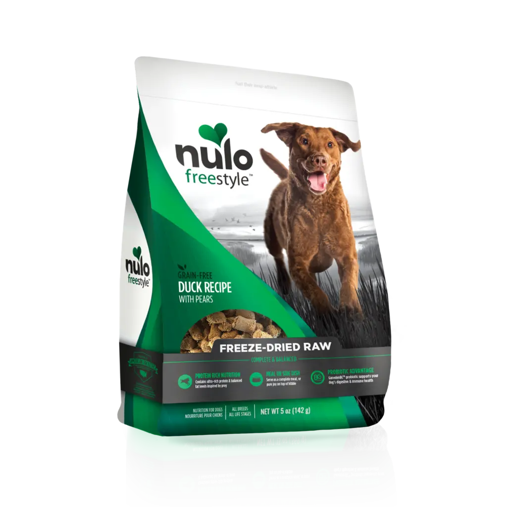 Nulo Freestyle Freeze-Dried Raw Duck With Pears 1