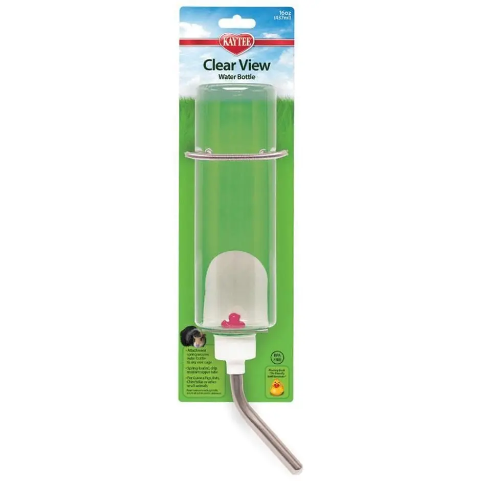 Kaytee Clear View Plastic Water Bottle 1