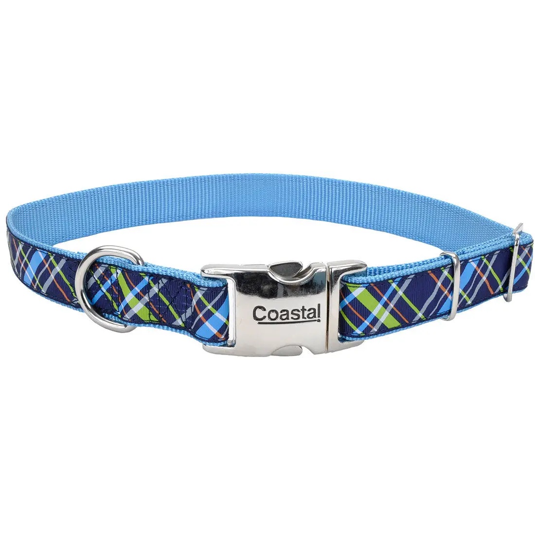 Coastal Pet Products Ribbon Adjustable Dog Collar With Metal Buckle 3