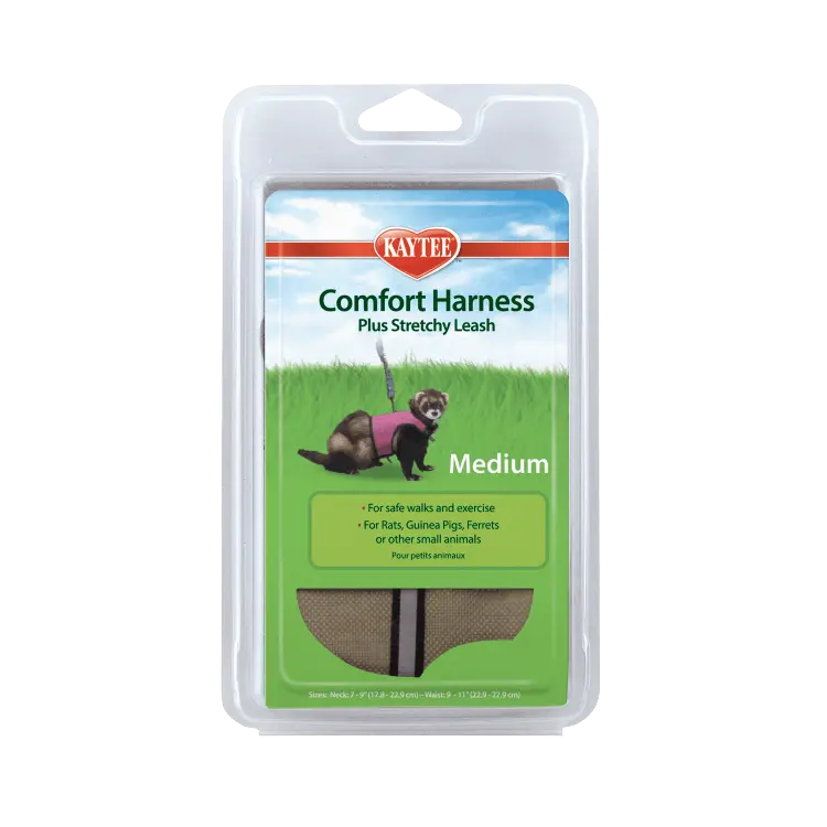 Kaytee Comfort Harness & Stretchy Leash 2