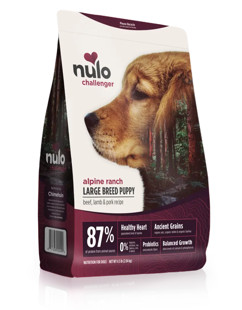 Nulo Challenger High-Meat Kibble Beef, Lamb & Pork For Large Breed Puppy Dogs 1