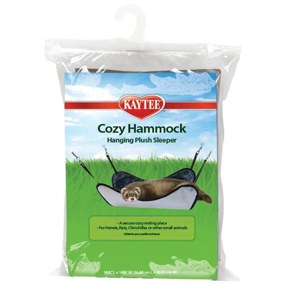 Kaytee Cozy Hammock Hanging Plush Sleeper 1