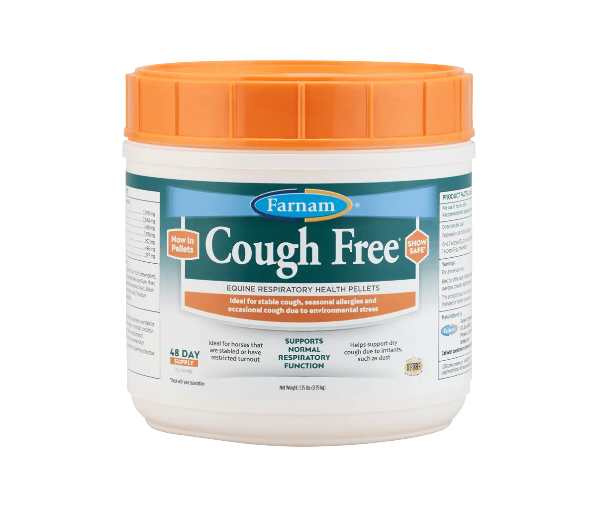 Farnam Cough Free Equine Respiratory Health Pellets 1