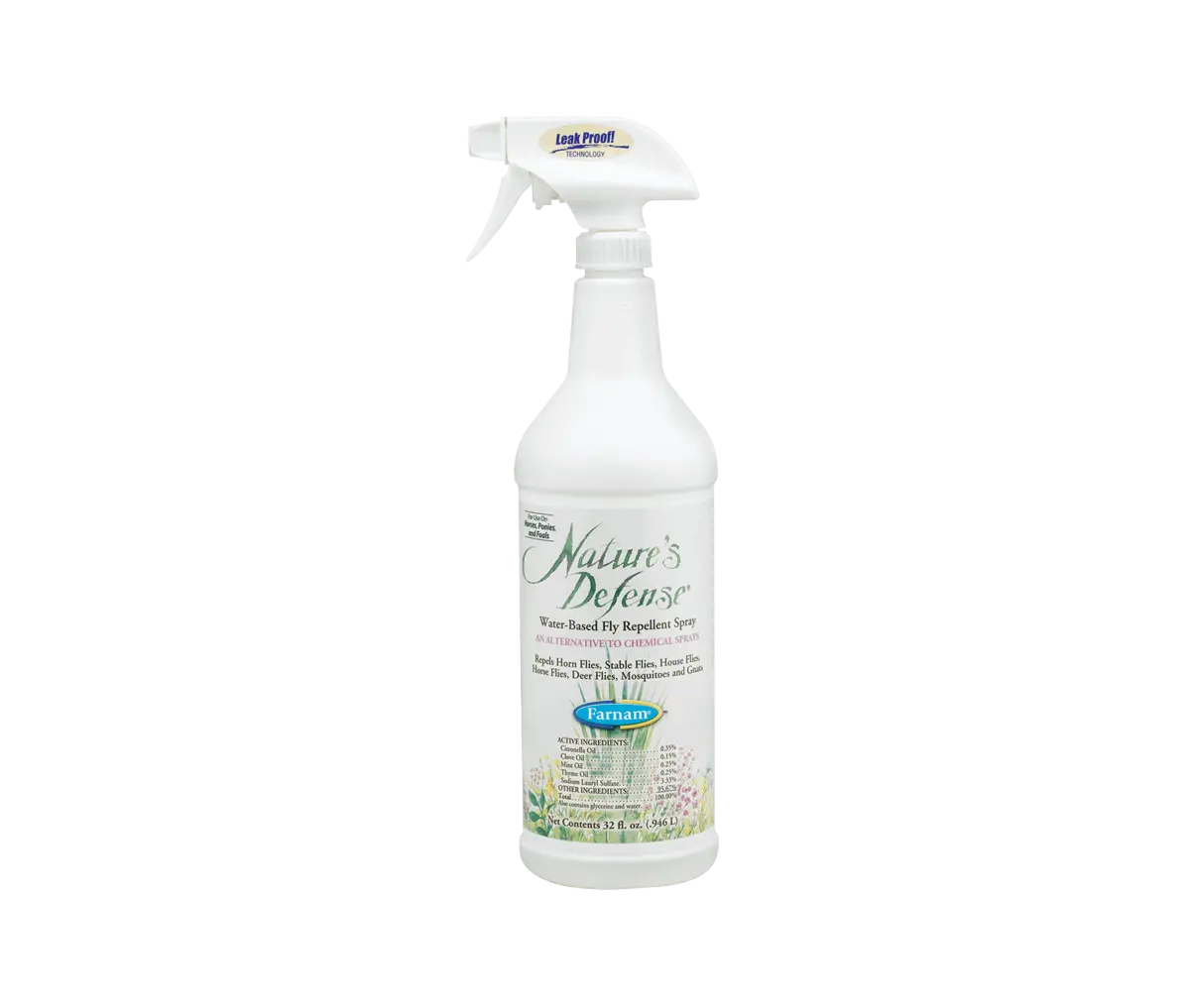 Farnam Nature's Defense Water-Based Fly Repellent Spray 1