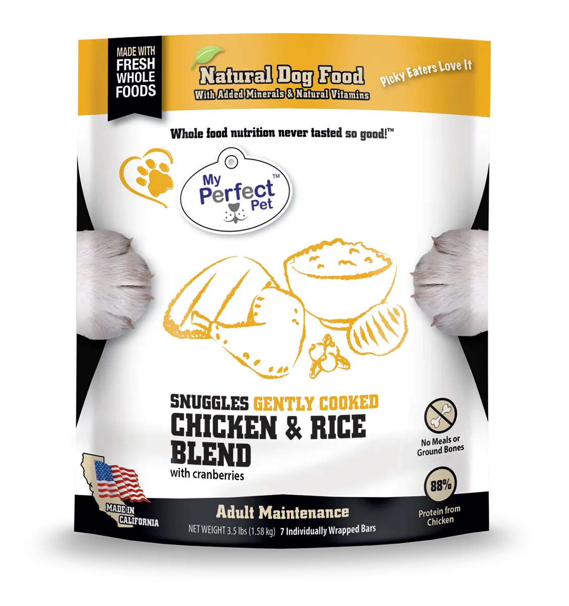 My Perfect Pet Snuggles Chicken & Rice Blend 2