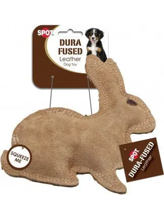 Spot Dura-Fused Leather & Jute Rabbit Small 1