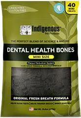 Indigenous Pet Products Dental Health Bones— Original Fresh Breath Formula 2
