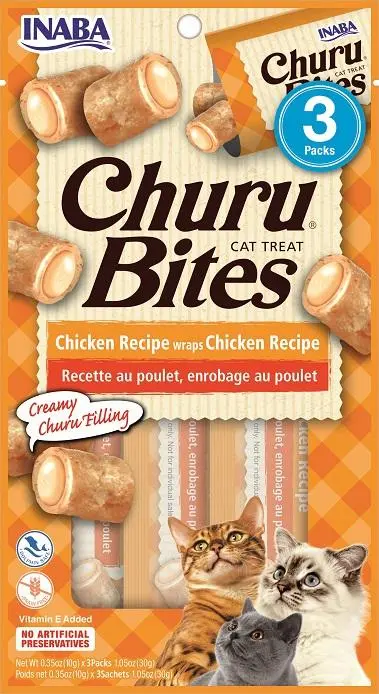 Inaba Churu Bites Chicken Cat Treats 1