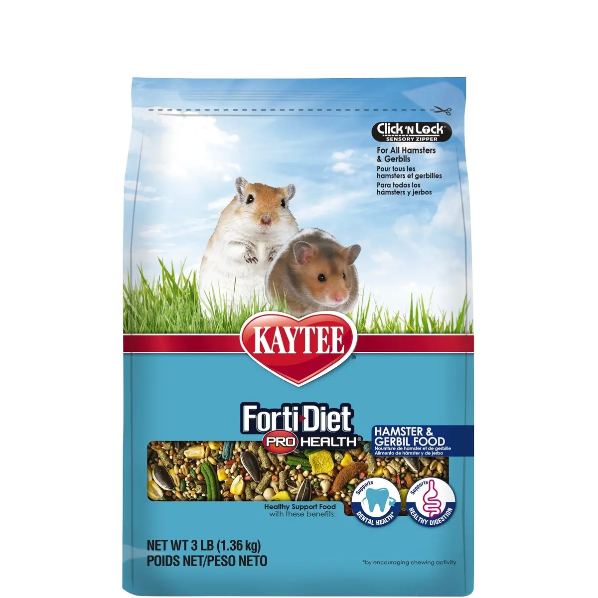 Kaytee Forti-Diet Pro Health Hamster And Gerbil Food 1