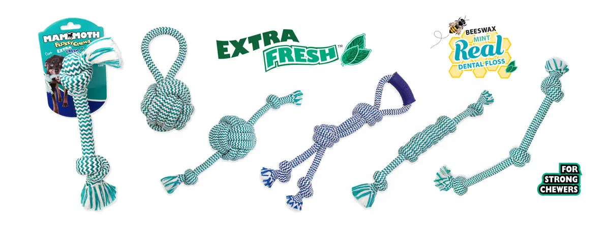Mammoth® Flossy Chews® Extra Fresh™ 1