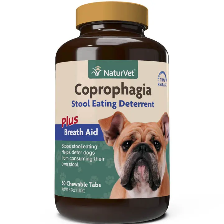 Naturvet Coprophagia Stool Eating Deterrent Chewable Tablets 1