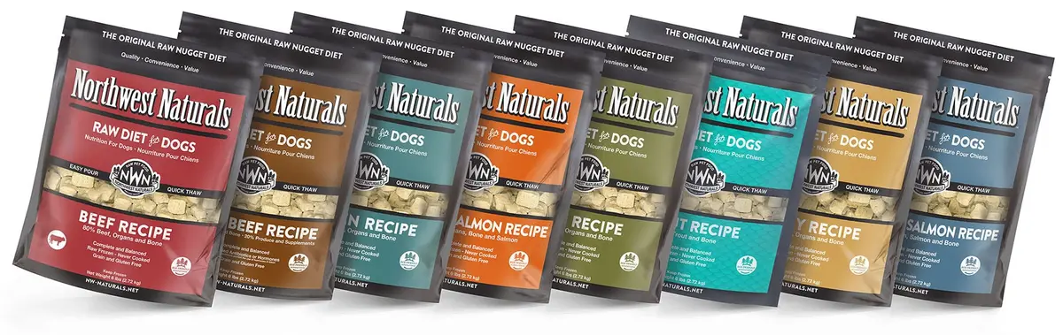 Northwest Naturals Frozen Raw Nuggets For Dogs 1