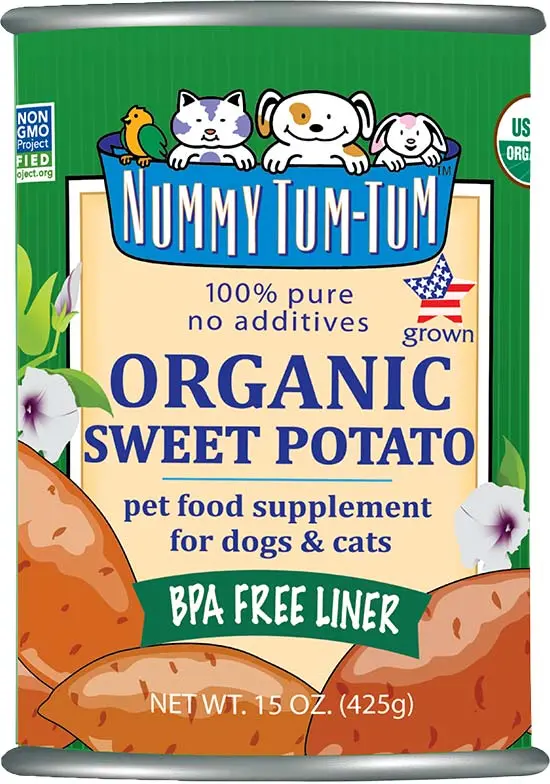 Nummy Tum Tum Organic Sweet Potato Pet Food Supplement For Dogs & Cats 1