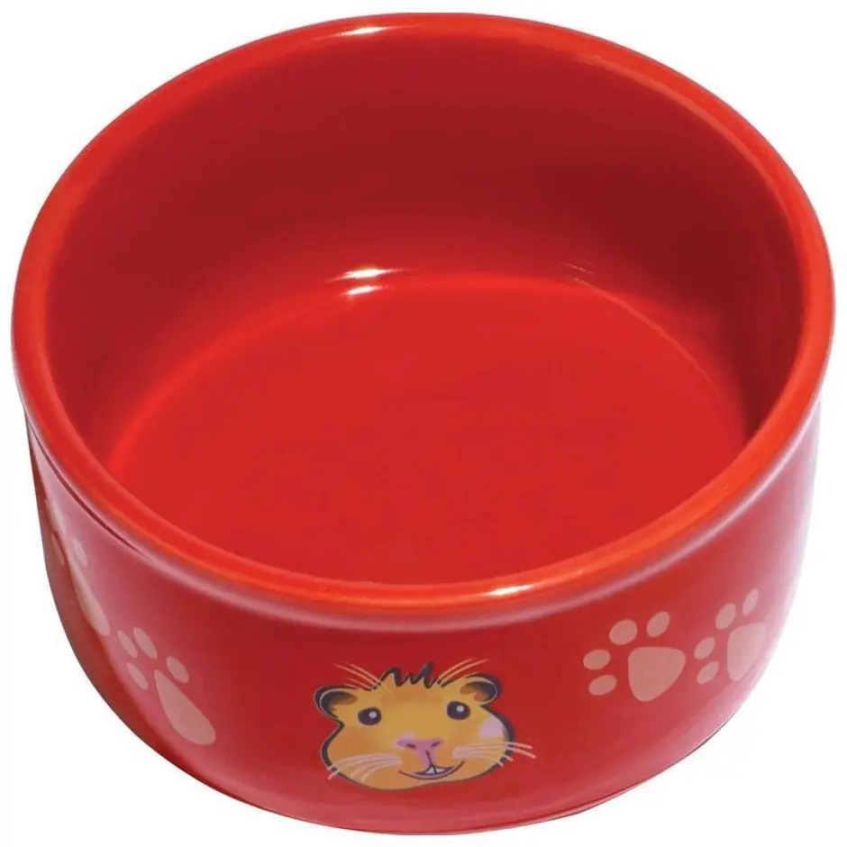 Kaytee Paw-Print Petware Bowl Guinea Pig 1