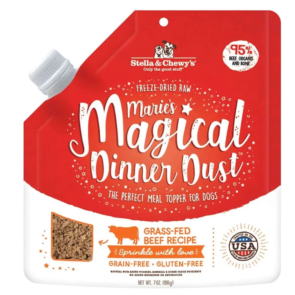 Stella & Chewy's Marie’S Magical Dinner Dust Grass-Fed Beef For Dogs 1