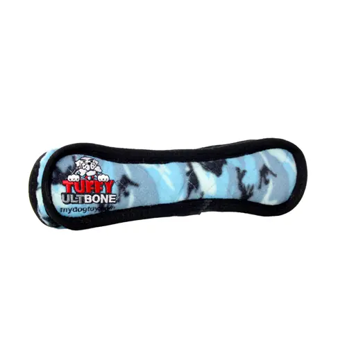 Tuffy® Ultimate Bone Blue Dog Toy 1