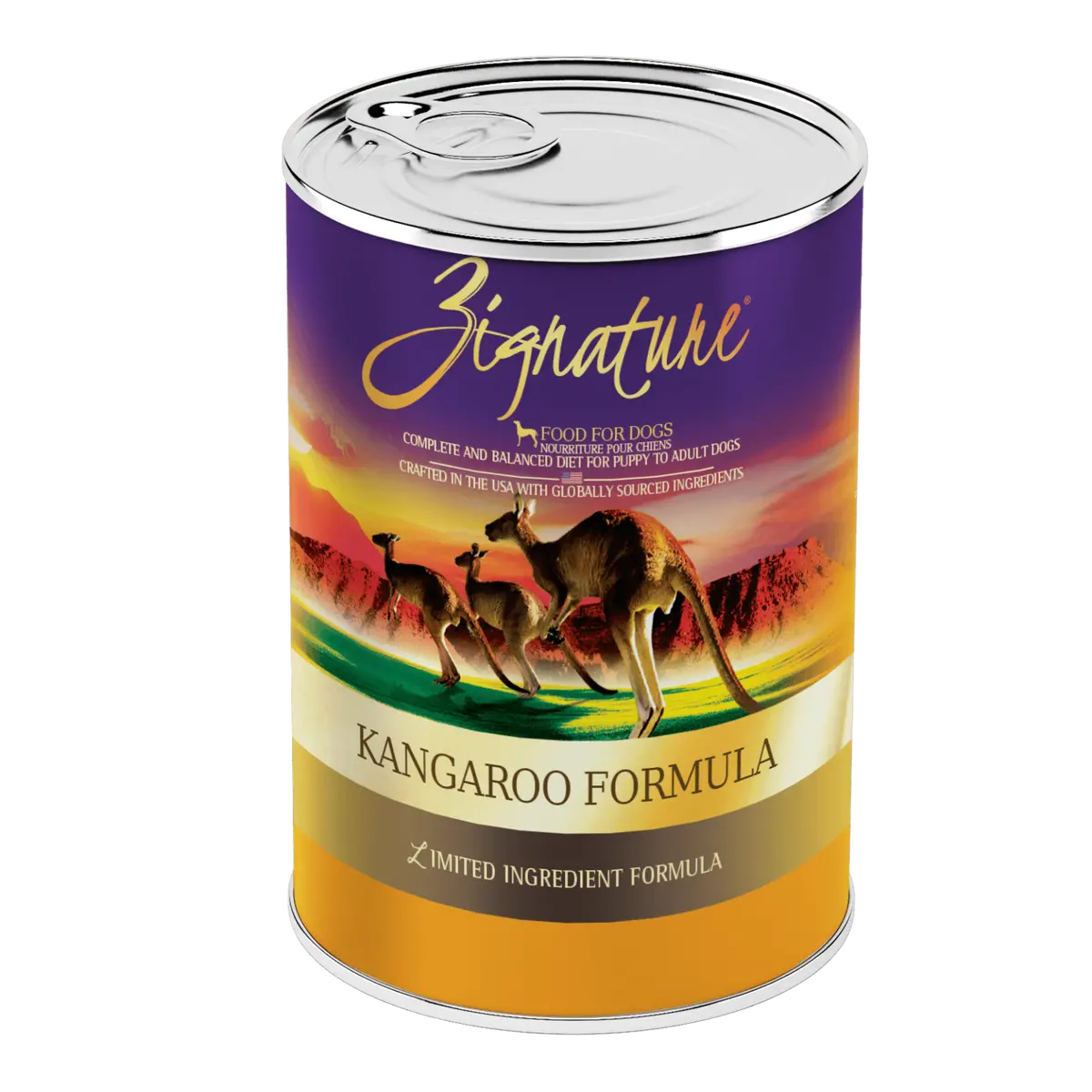Zignature Limited Ingredient Diet Kangaroo Formula Wet Dog Food 1