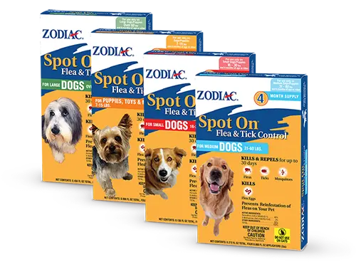 Wellmark International Zodiac® Spot On® Flea & Tick Control For Dogs And Puppies 1