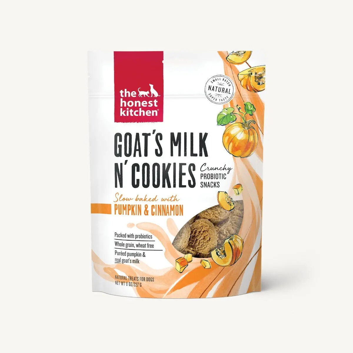 The Honest Kitchen Goat's Milk N' Cookies - Slow Baked With Pumpkin & Cinnamon 1