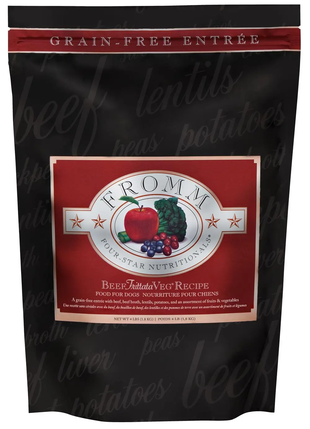 Fromm Four-Star Beef Frittata Veg® Recipe Dog Food 2