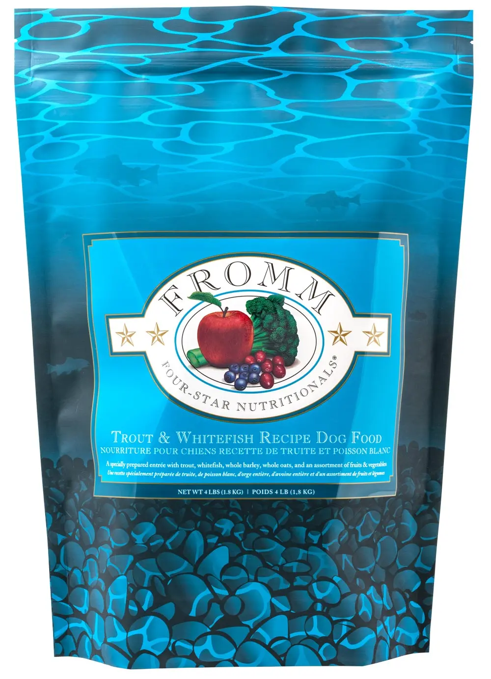 Fromm Four-Star Beef Trout & Whitefish Recipe Dog Food 1