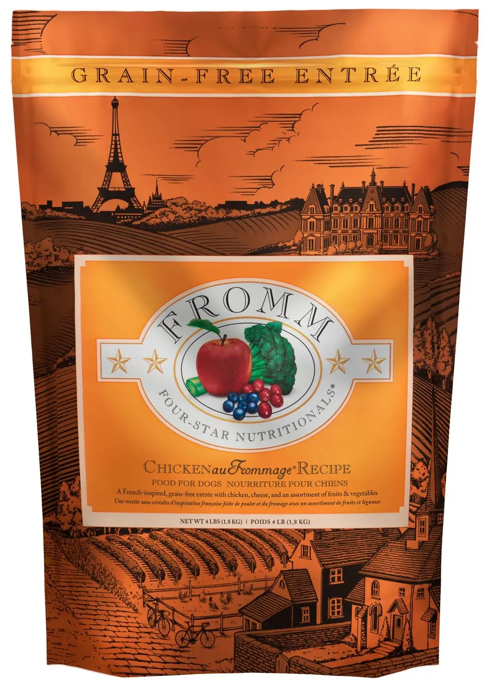 Fromm Four-Star Chicken Au Frommage® Recipe Dog Food 1