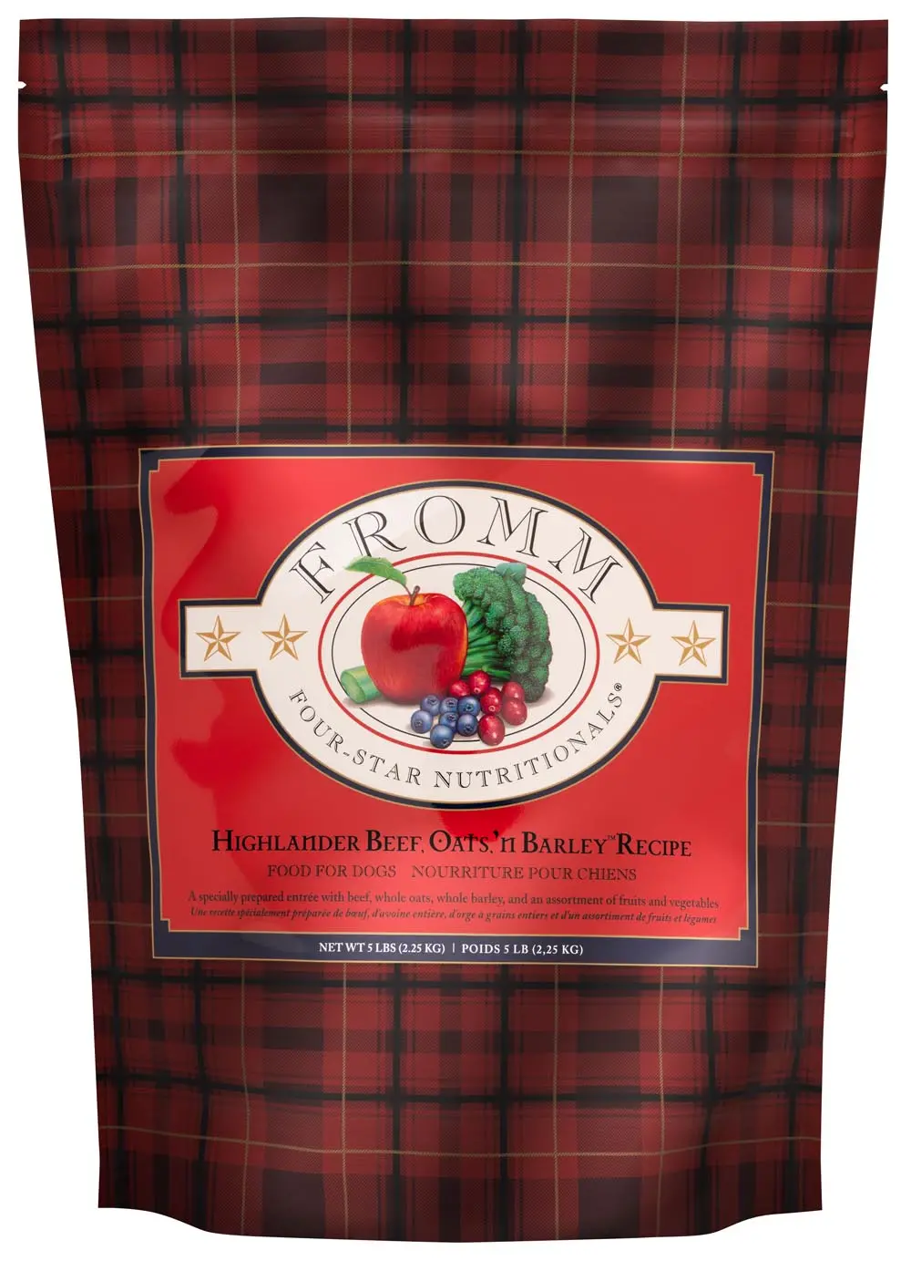Fromm Four-Star Highlander Beef, Oats, 'N Barley® Recipe Dog Food 1