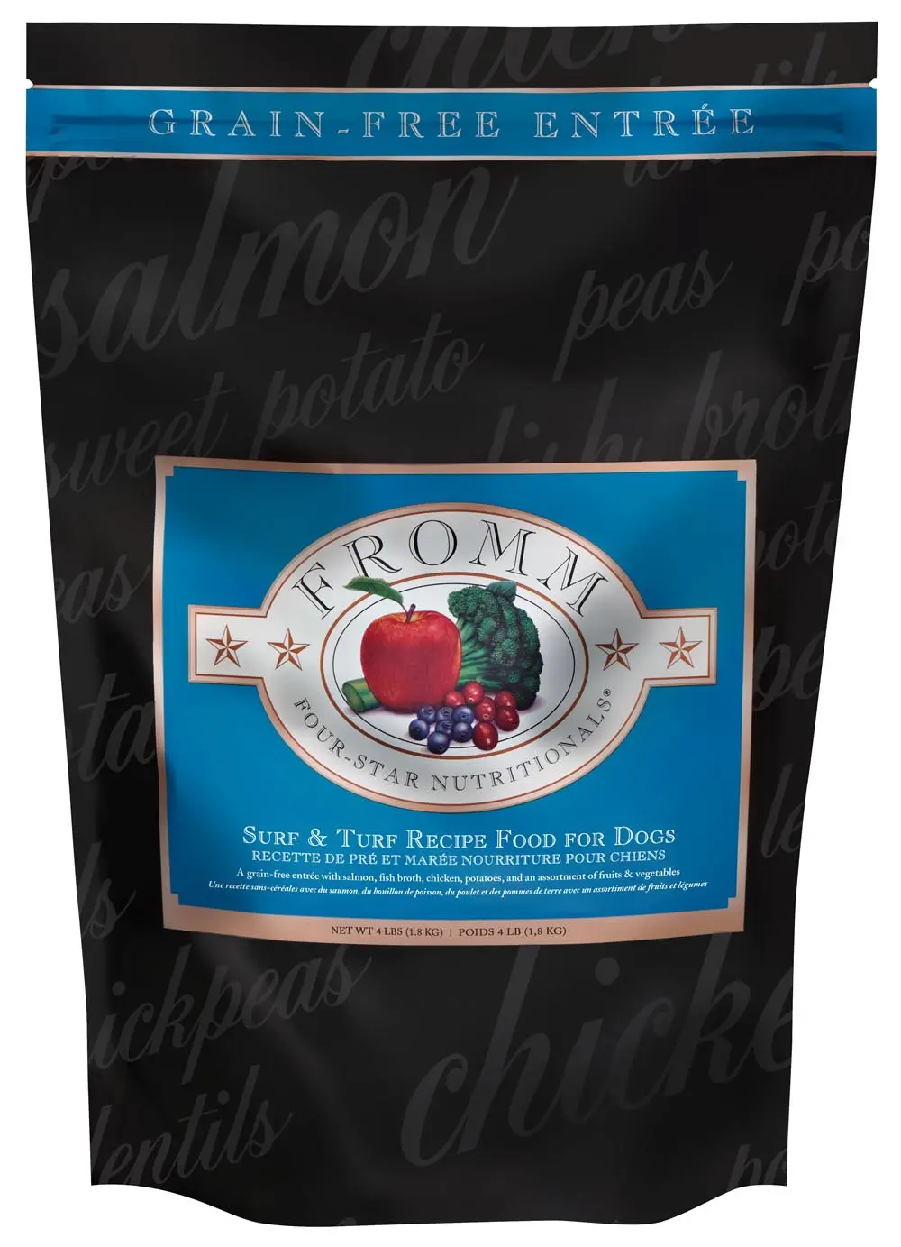 Fromm Four-Star Surf & Turf Recipe Dry Dog Food 1