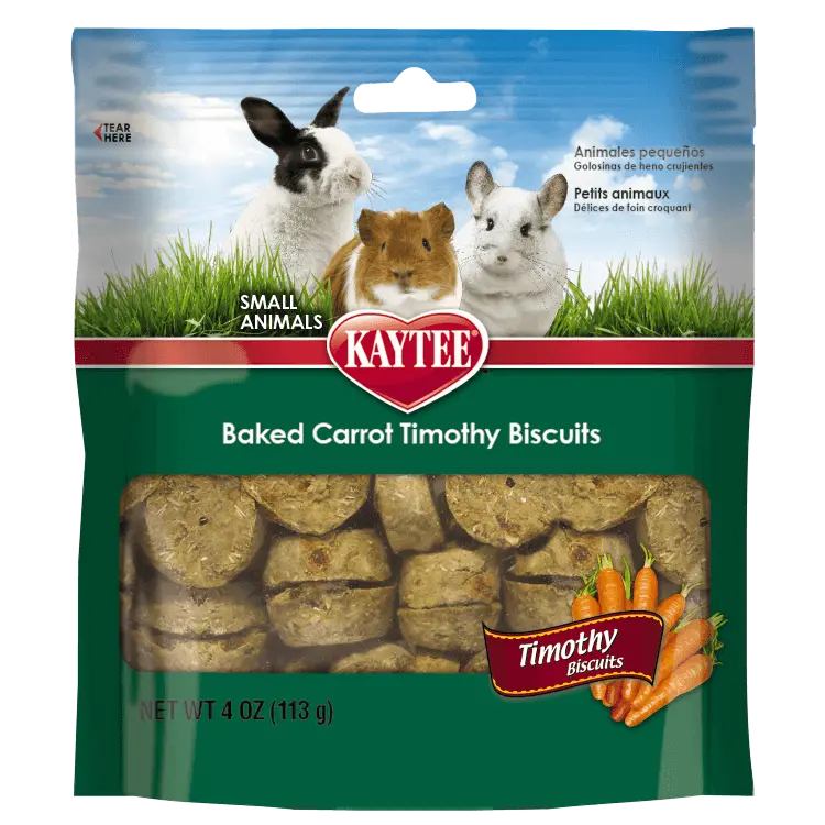 Kaytee Timothy Biscuits Baked Carrot Treat 1