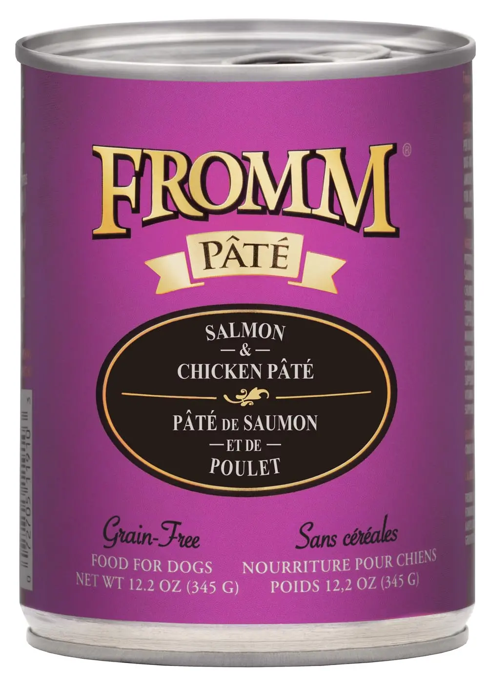 Fromm Grain-Free Salmon & Chicken Pâté Dog Food 1