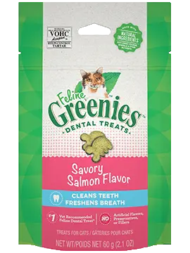 Feline Greenies™ Dental Treats Savory Salmon Flavor 2