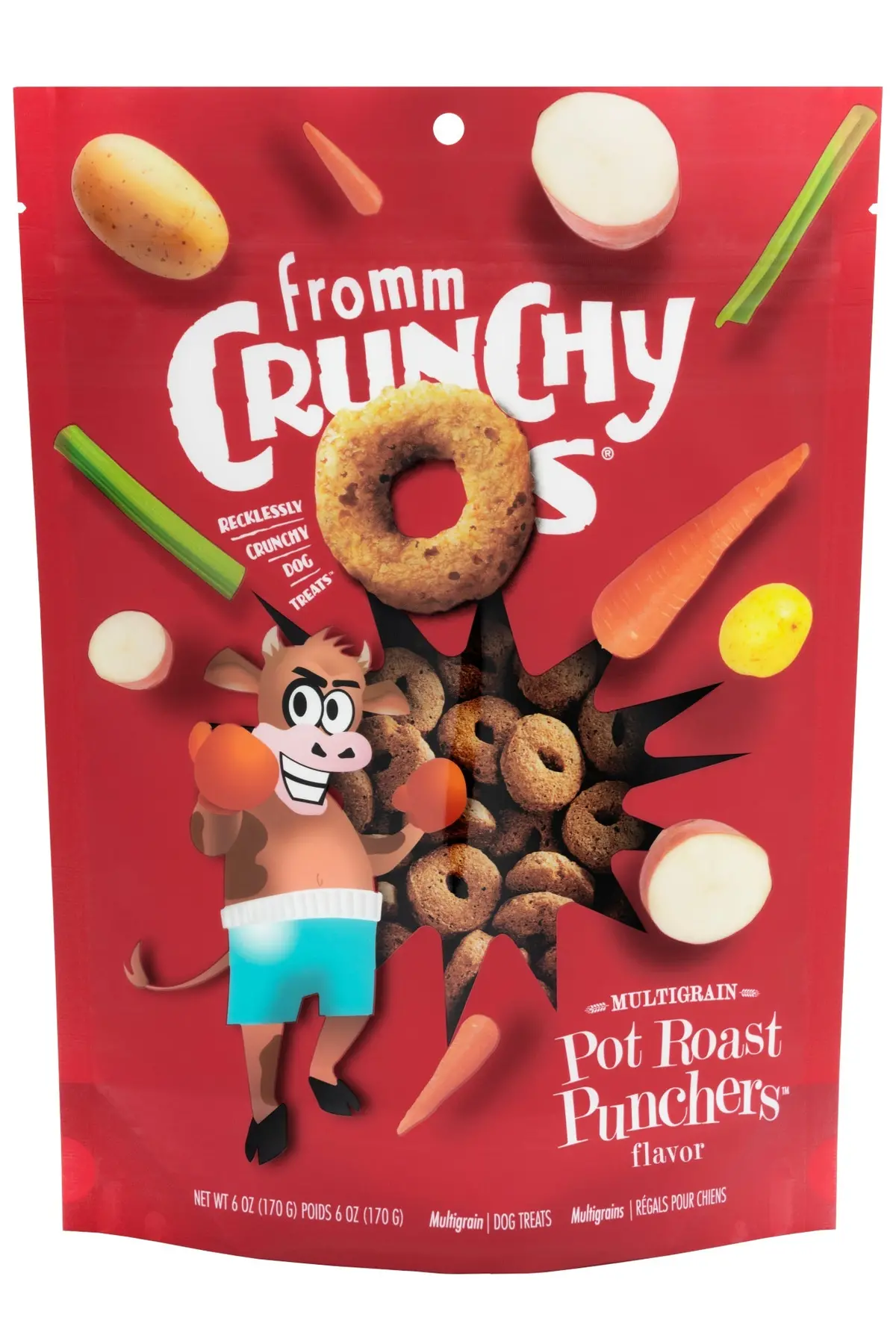 Fromm Crunchy Os® Pot Roast Punchers® Flavor Dog Treats 1