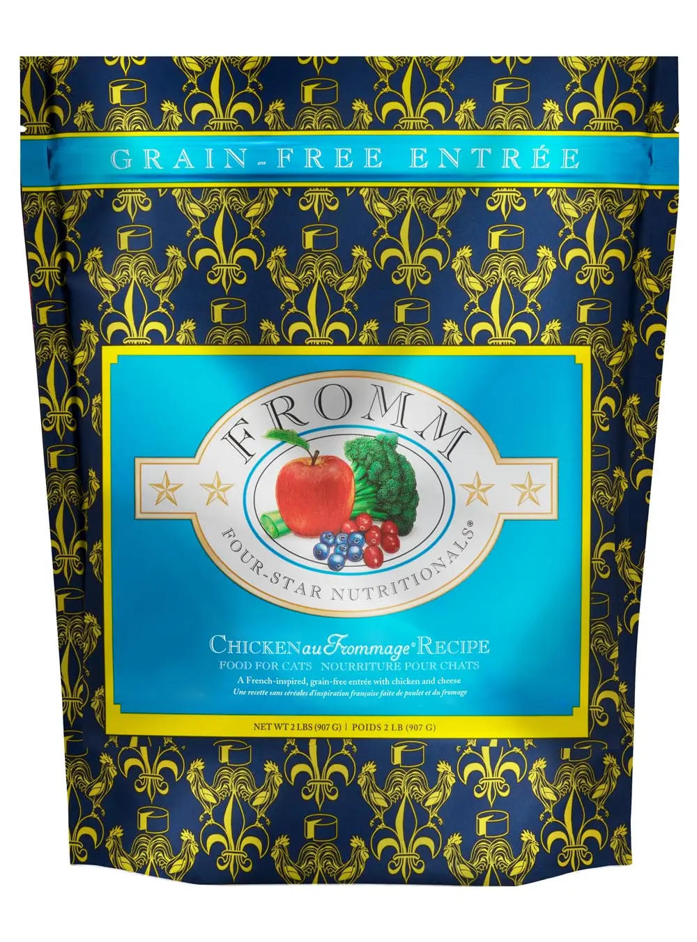 Fromm Four-Star Chicken Au Frommage® Recipe Cat Food 1