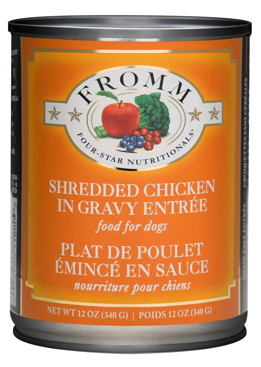 Fromm Four-Star Shredded Chicken In Gravy Entrée Dog Food 1