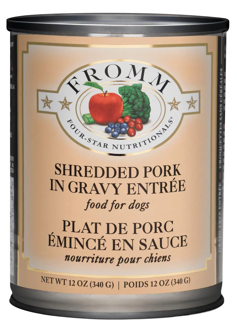 Fromm Four-Star Shredded Pork In Gravy Entrée Dog Food 1