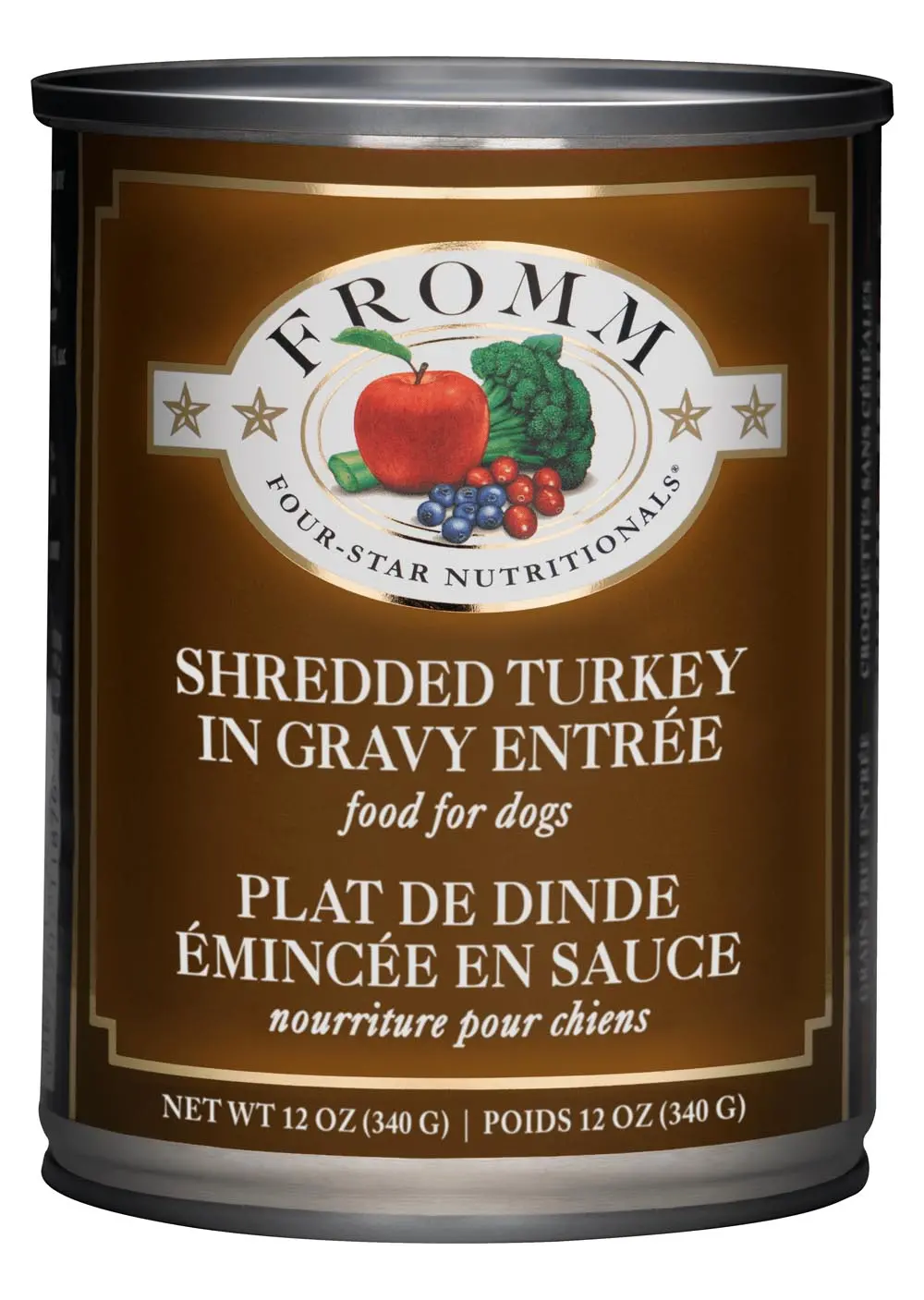 Fromm Four-Star Shredded Turkey In Gravy Entrée Dog Food 1
