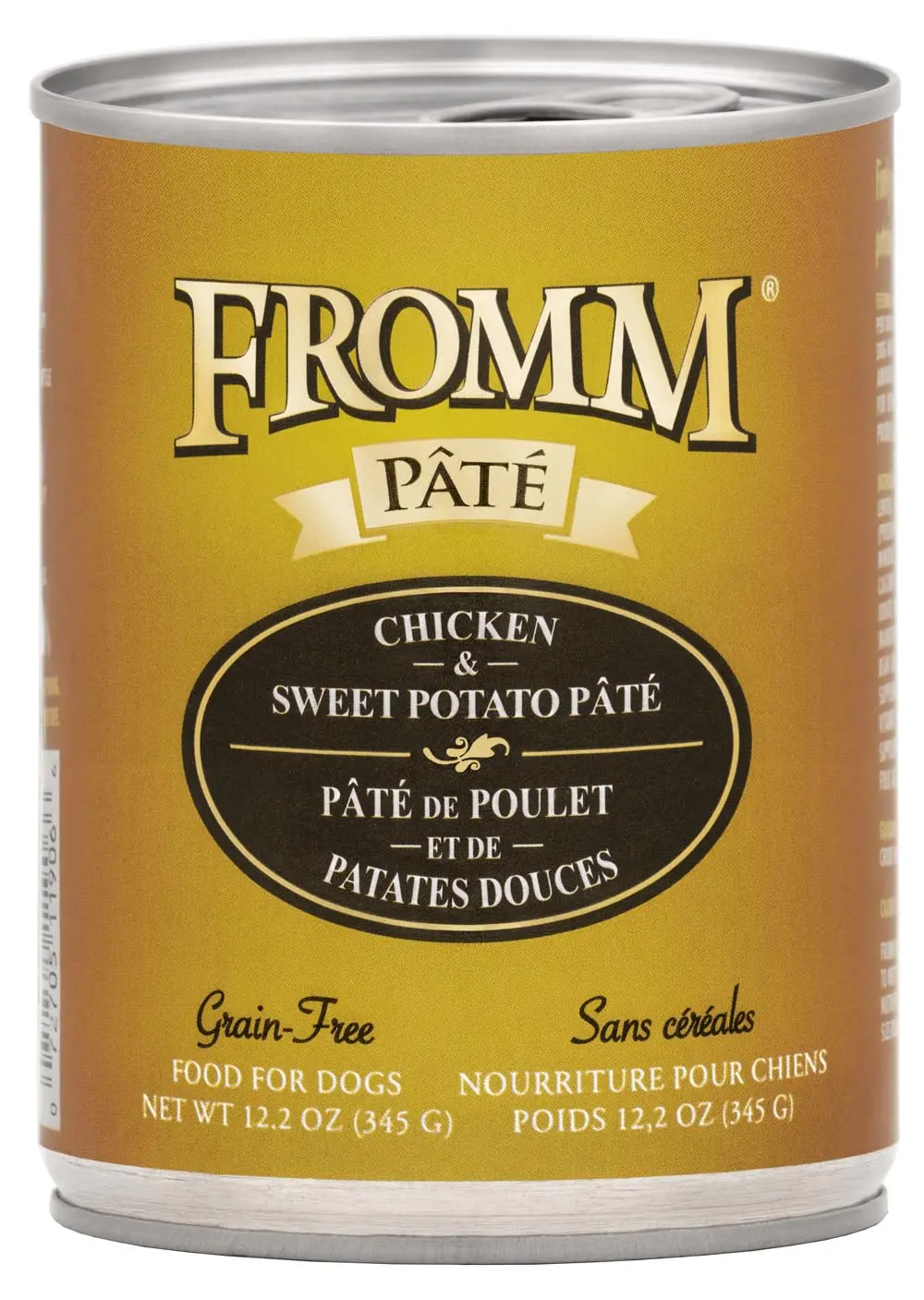 Fromm Grain-Free Chicken & Sweet Potato Pâté Dog Food 1