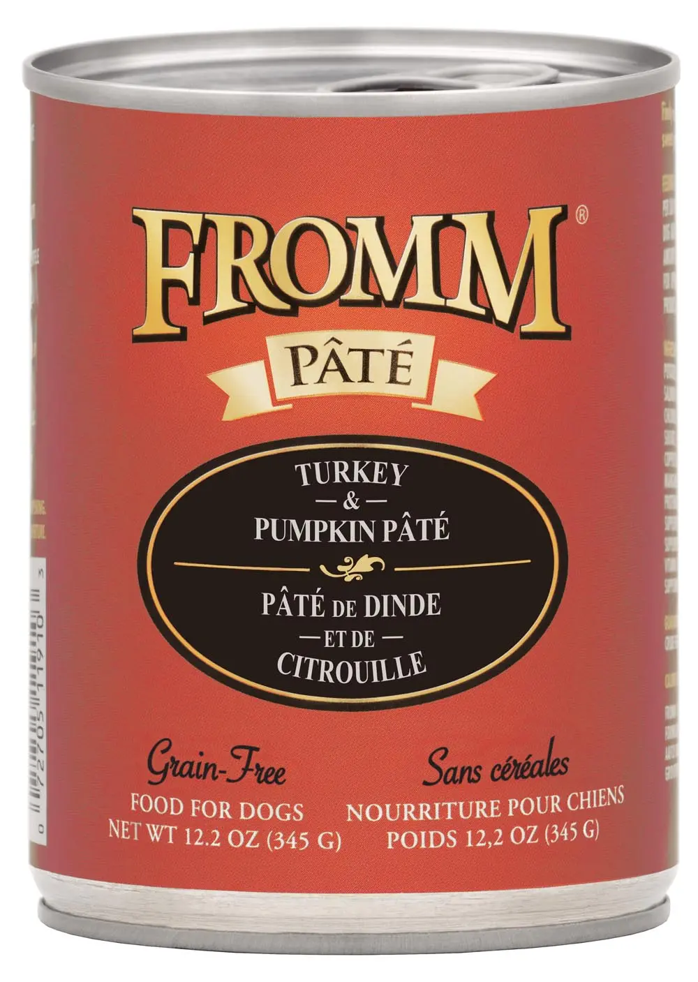 Fromm Grain-Free Turkey & Pumpkin Pâté Dog Food 1