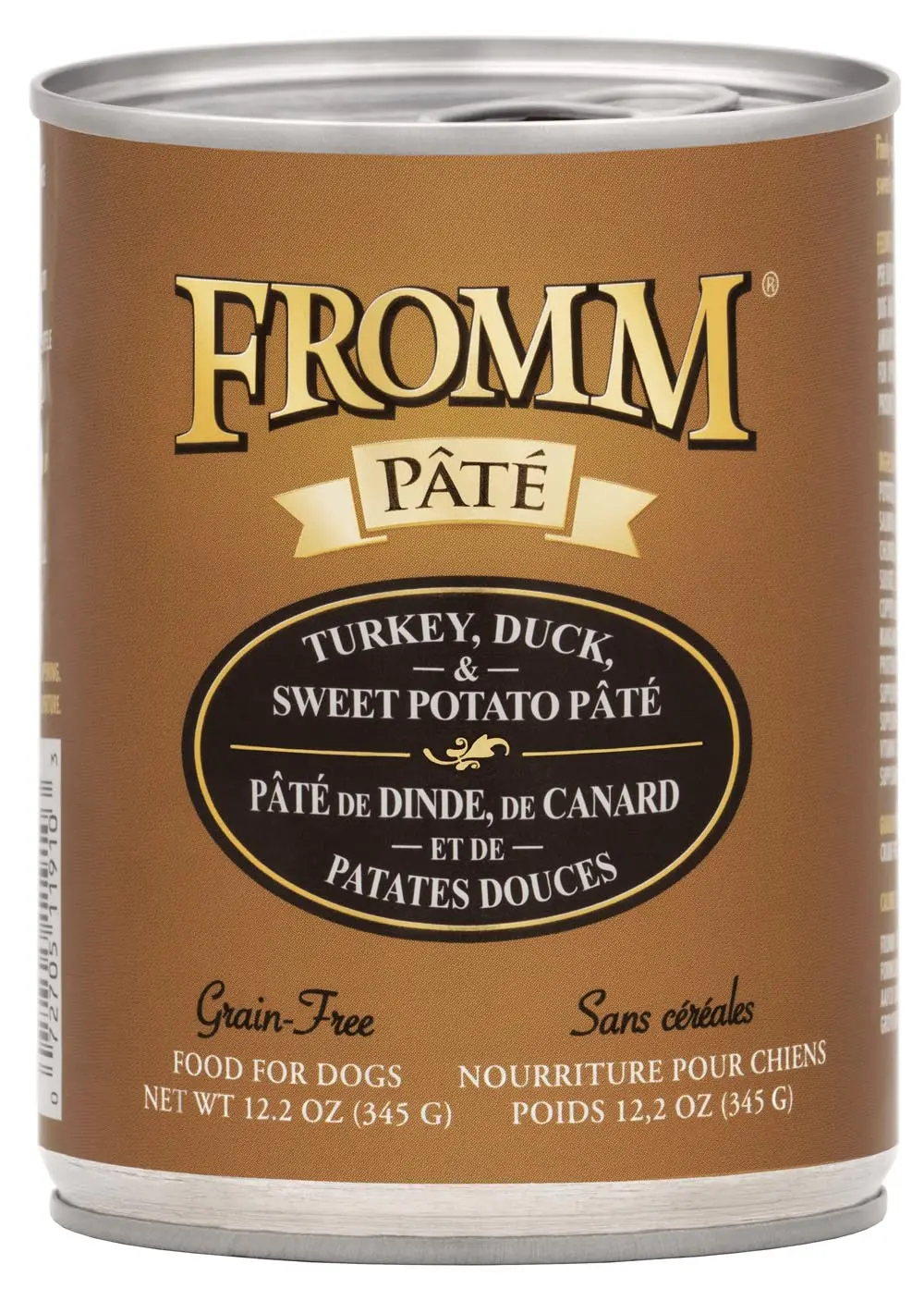 Fromm Grain-Free Turkey, Duck & Sweet Potato Pâté Dog Food 1
