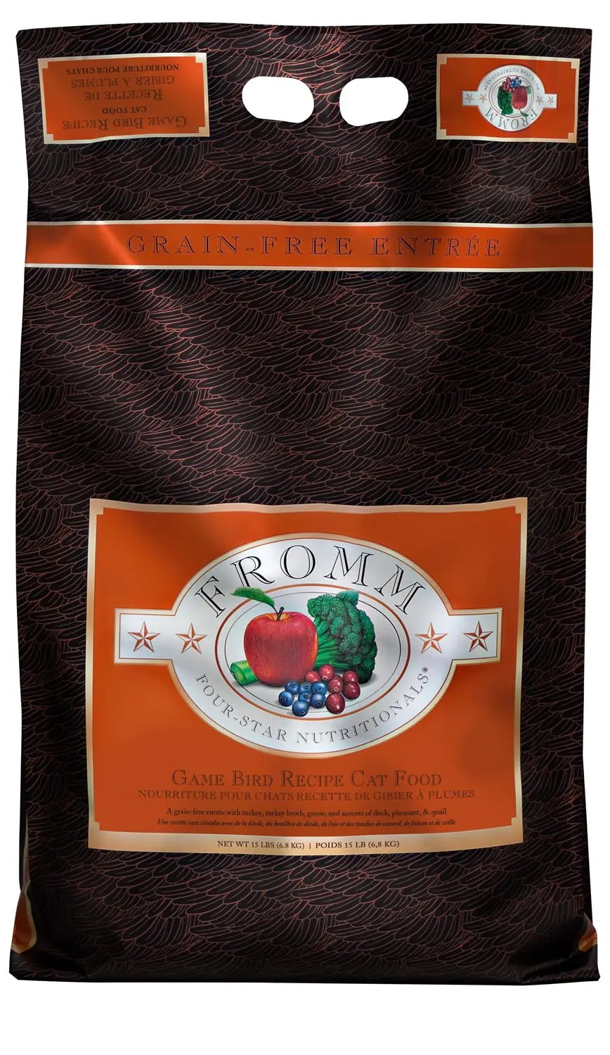 Fromm Four-Star Game Bird Recipe Cat Food 1
