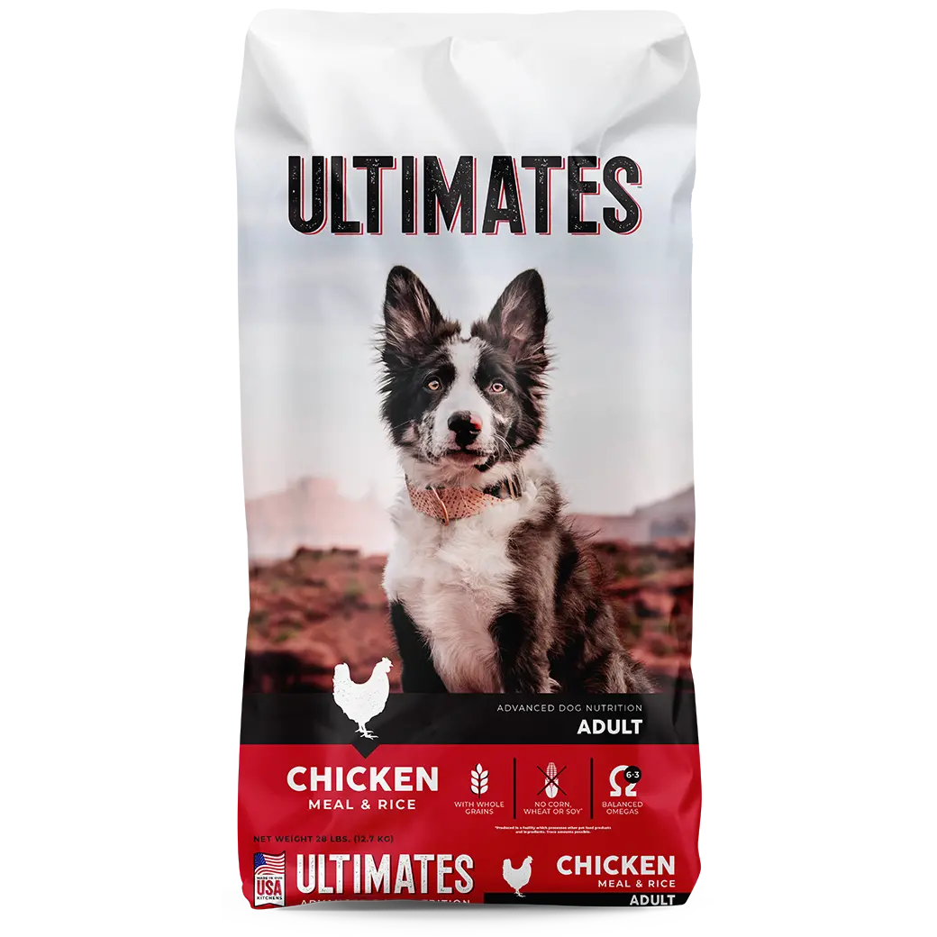 Ultimates Chicken Meal & Rice Dog Food 1