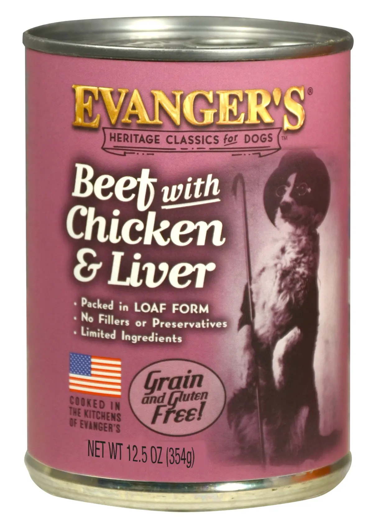 Evanger's Heritage Classic For Dogs Beef With Chicken & Liver 1