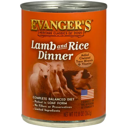 Evanger's Heritage Classic For Dogs Lamb & Rice 1