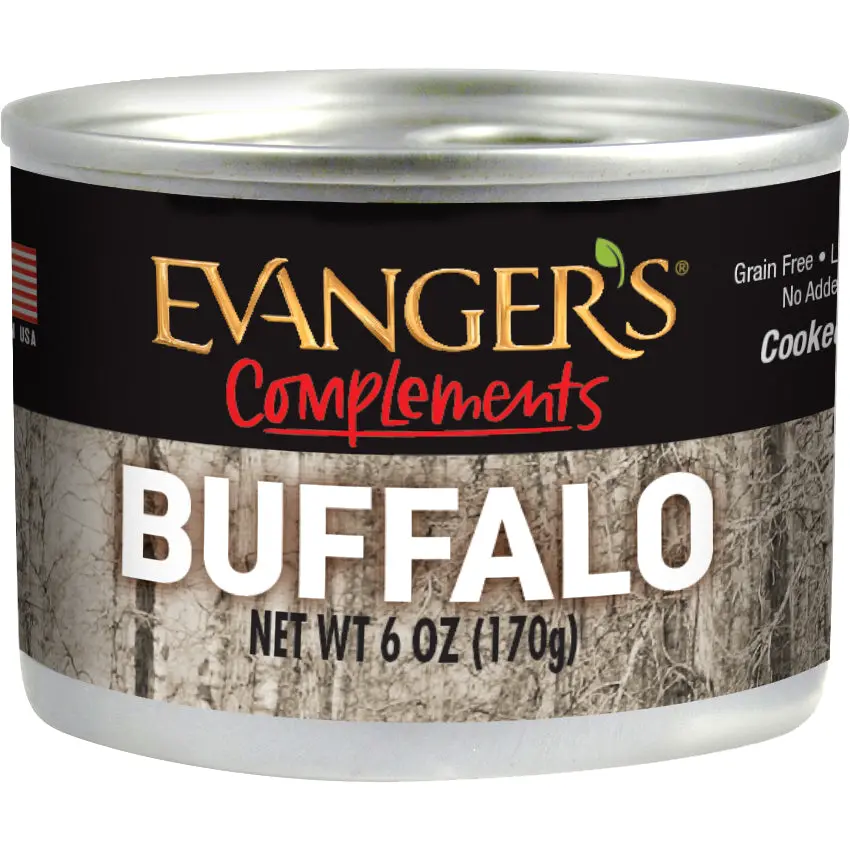 Grain Free Buffalo For Dogs & Cats 6 Oz 1