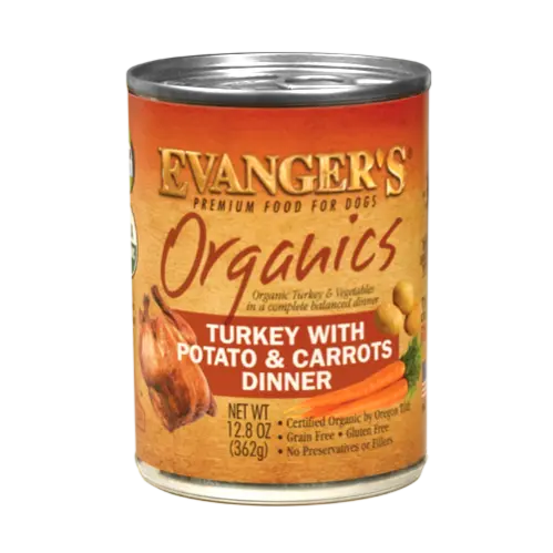 Evanger's Organic Turkey With Potato & Carrots Dinner 1