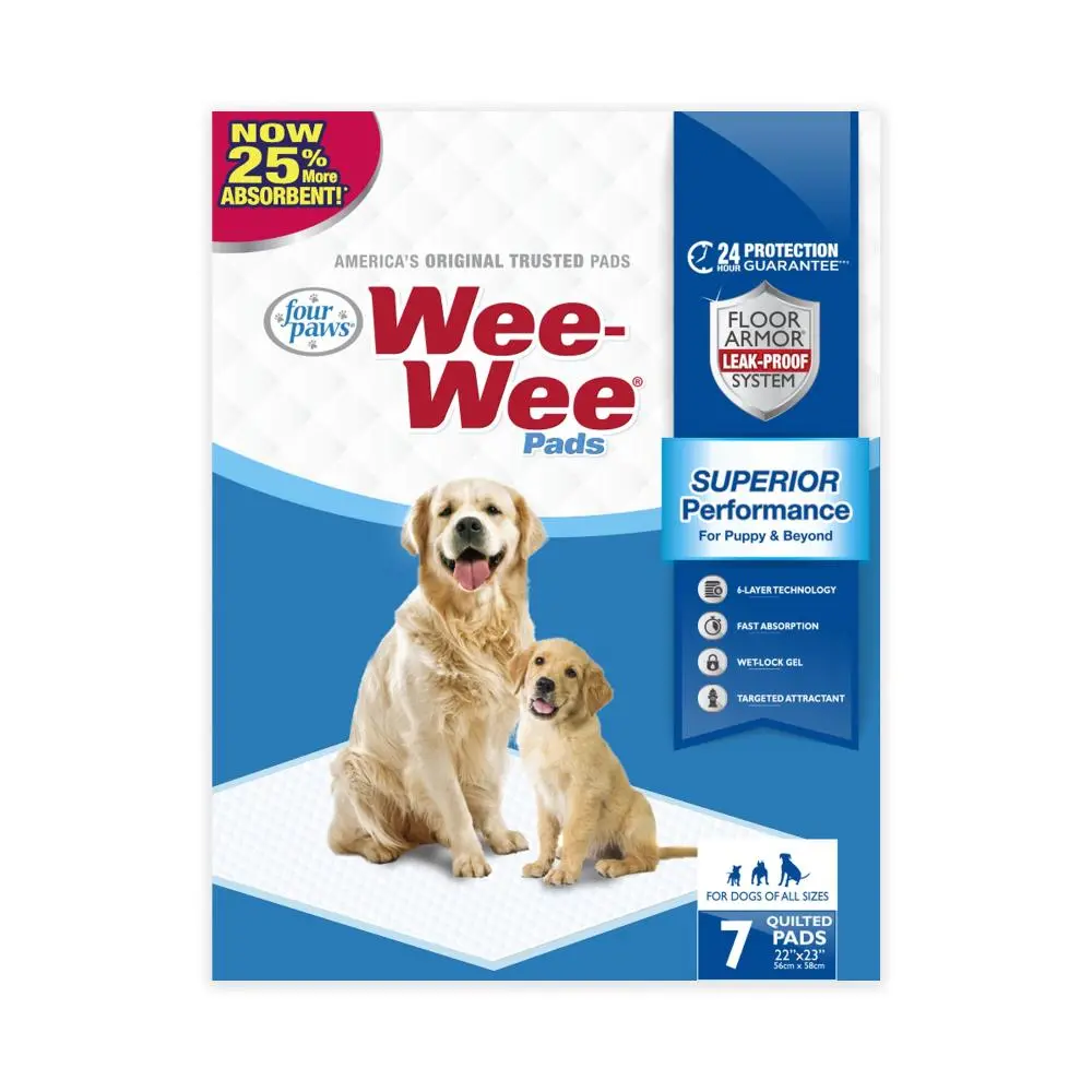 Four Paws Inc Wee-Wee® Superior Performance Dog Pee Pads 1