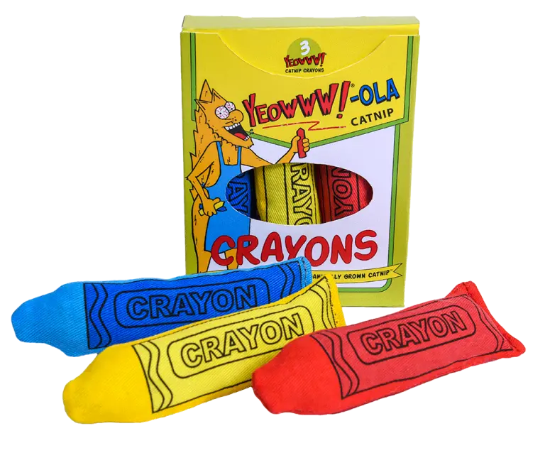 Duckyworld Products, Inc Yeowww!-Ola Catnip Crayons 1