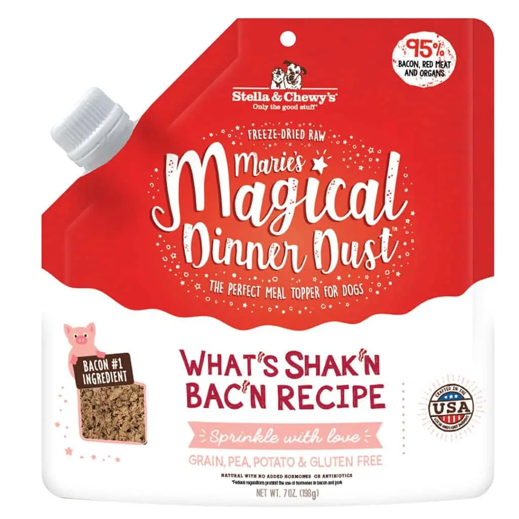 Stella & Chewy's Marie's Magical Dinner Dust What's Shak'n Bac'n  Recipe 1