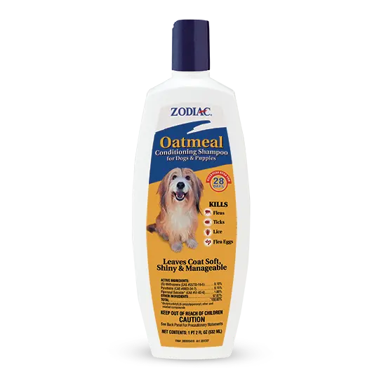 Wellmark International Zodiac® Oatmeal Conditioning Shampoo For Dogs & Puppies 1