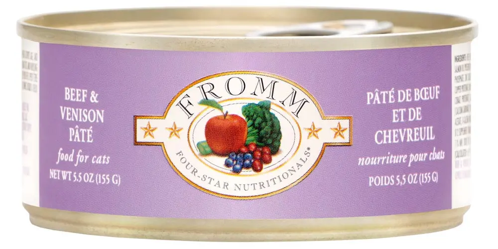 Fromm Four-Star Beef & Venison Pâté Cat Food 1